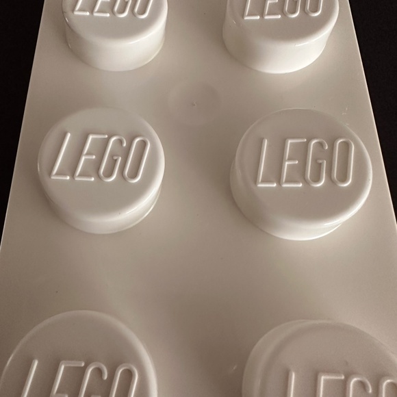 LEGO Lunch Box White Storage Box Organizer Container - Picture 3 of 5